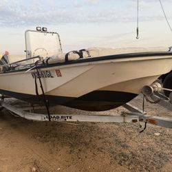 2007 17” Skiff 70hp Trailer 