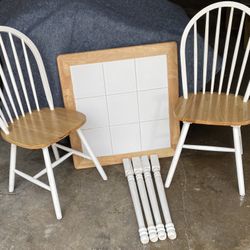 Two Chair Breakfast Set