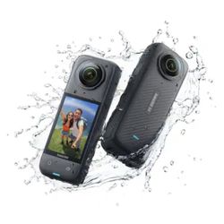 Insta360 - X4 8K 360 Degree Action Camera - Black