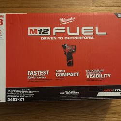 M12 Fuel Impact Driver Kit