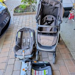Kids Stroller/ Car seat set