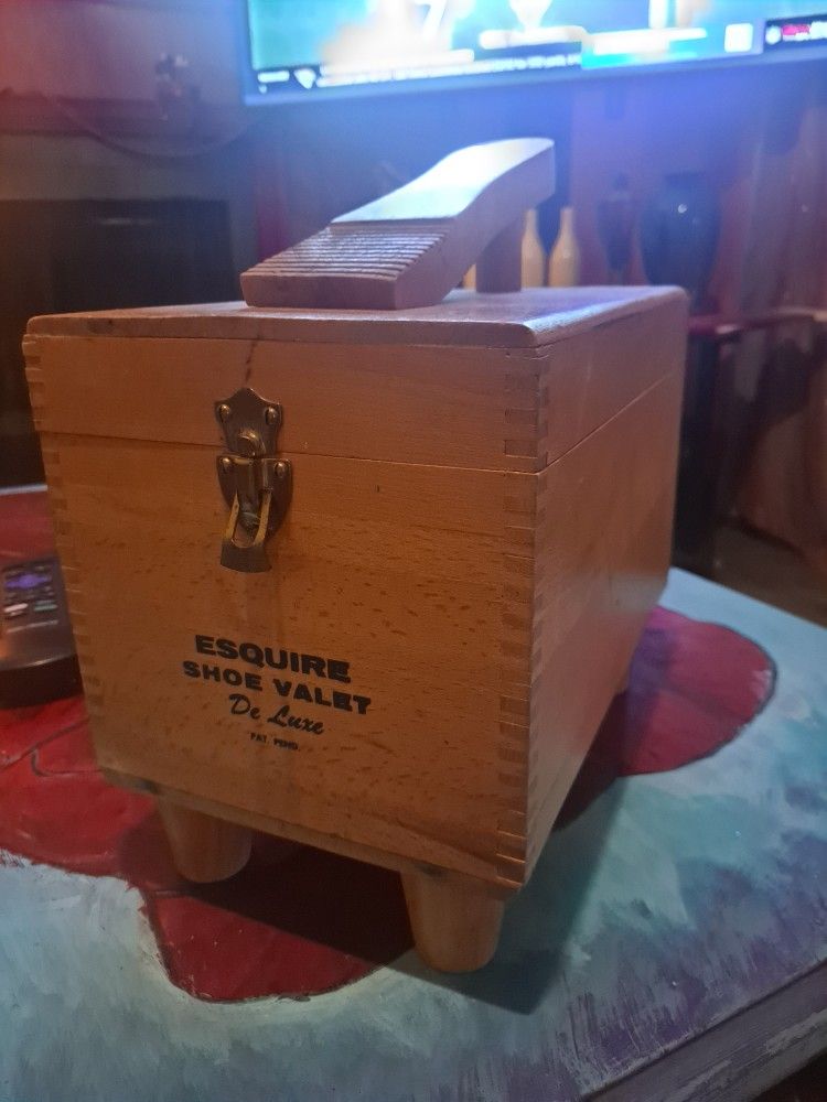 SHOE SHINE BOX