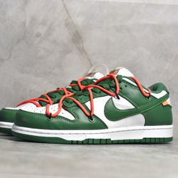 Nike Dunk Low Off White Pine Green 37 