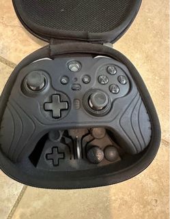 X box wireless control elite black & blue