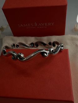 James Avery retired swirl bangle