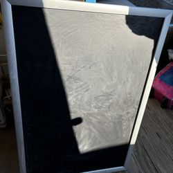 Work Chalk Board