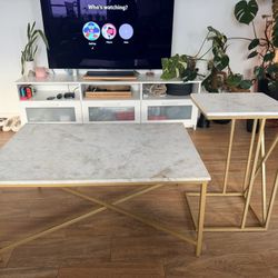 Coffee Table & Matching Sofa Table - PICK UP ONLY