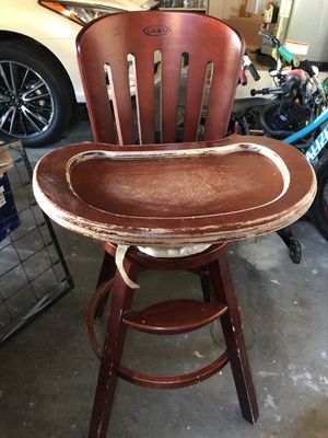 Graco Wooden High Chair For Sale In San Jose Ca Offerup