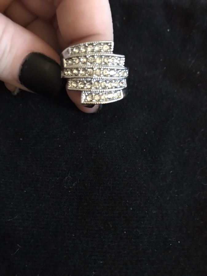 Beautiful Diamond Tier Ring