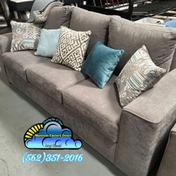 Grey Sectional Sofa 1pc