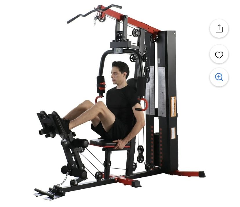 New: Fitvids LX770 Multifunctional Full Home Gym System Workout Station