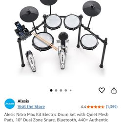 Alesis Nitro Max Electric Drum kit 