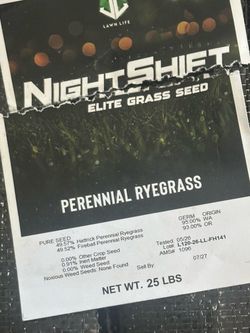 Grass seed