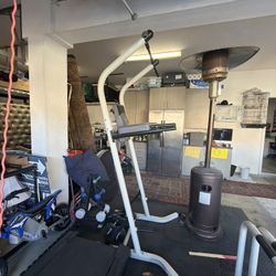 Power Workout Tower Pull-up Bar And Workout Bars