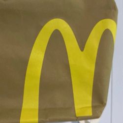 McDonald's Back Pack Canvas Bag