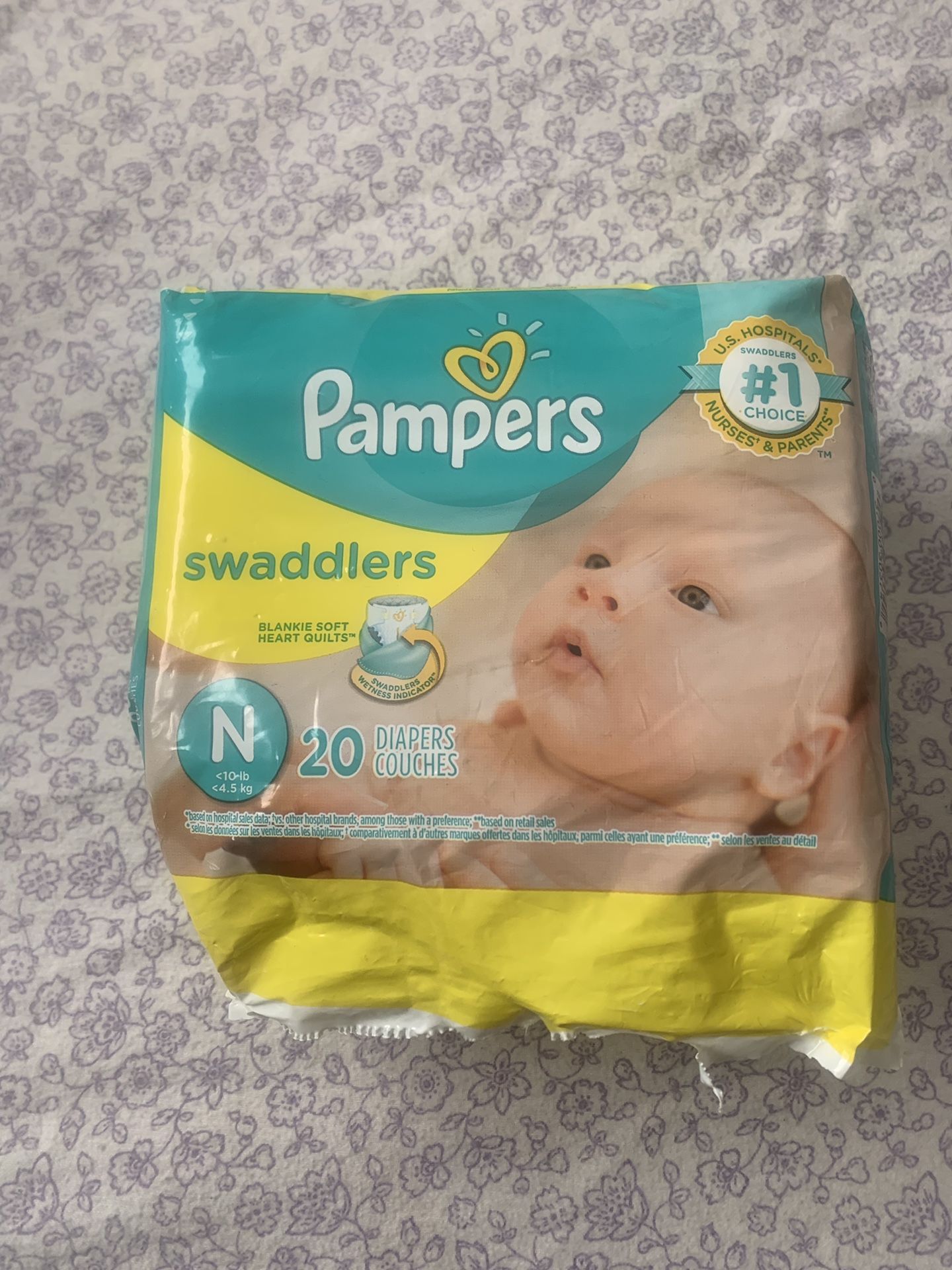 Free Pamper newborn