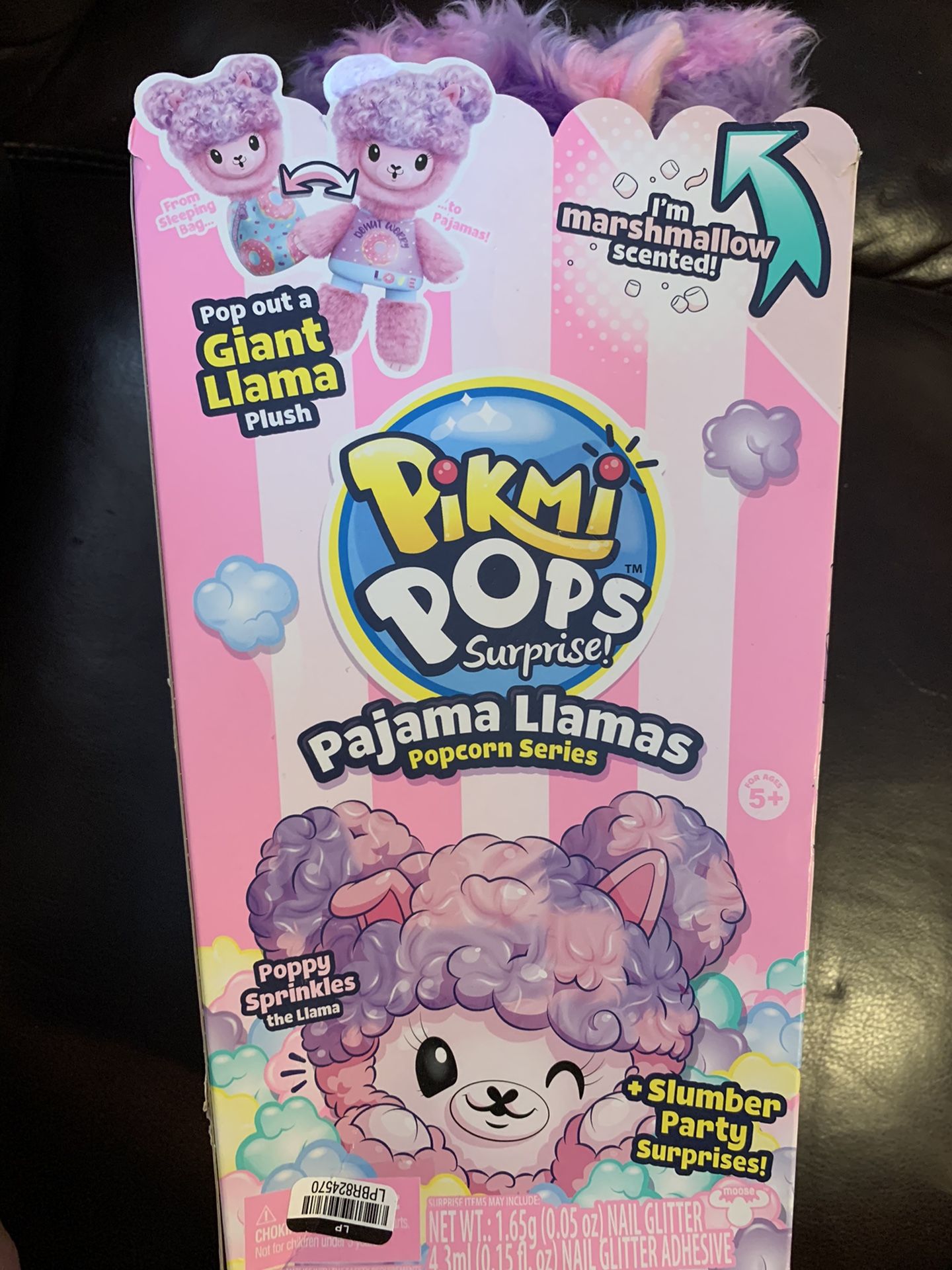 Pikmi Pops Giant Pajama Llama Poppy Sprinkles Scented Stuffed Animal
