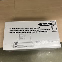 Hole Punch - Brand New Electric 2-Hole Maker, by Swingline.