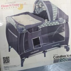 Play Pen With Changing Table