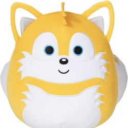 Squishmallows Sonic The Hedgehog 10-Inch - Medium-Sized Official KellyToy (Tails)