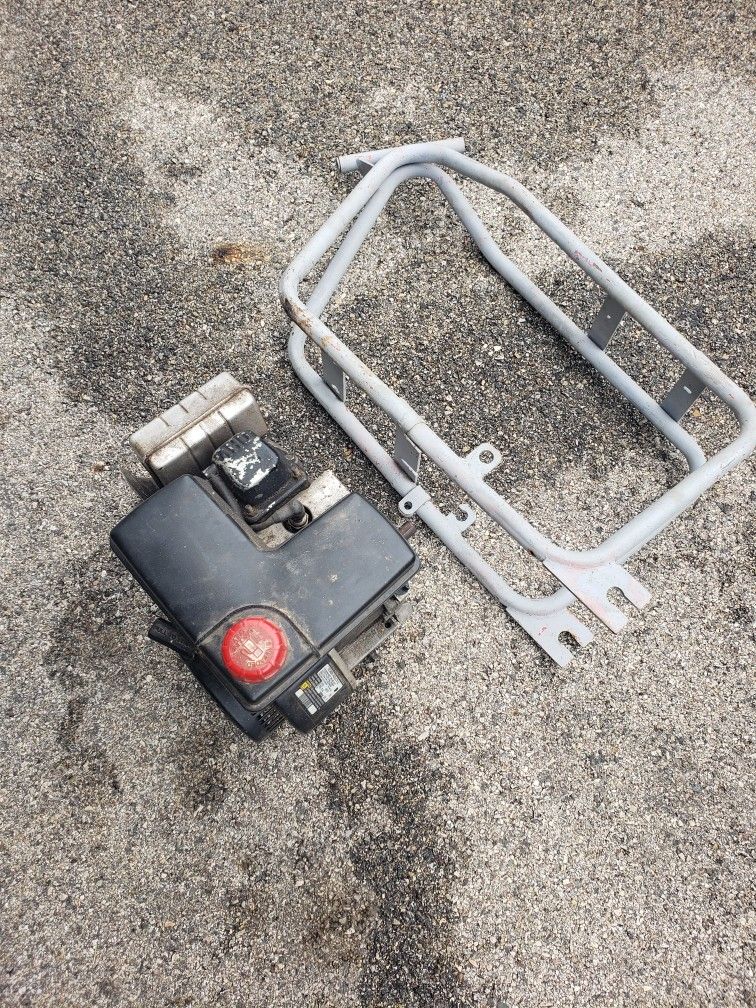 Minibike frame and Tecumseh 5hp engine