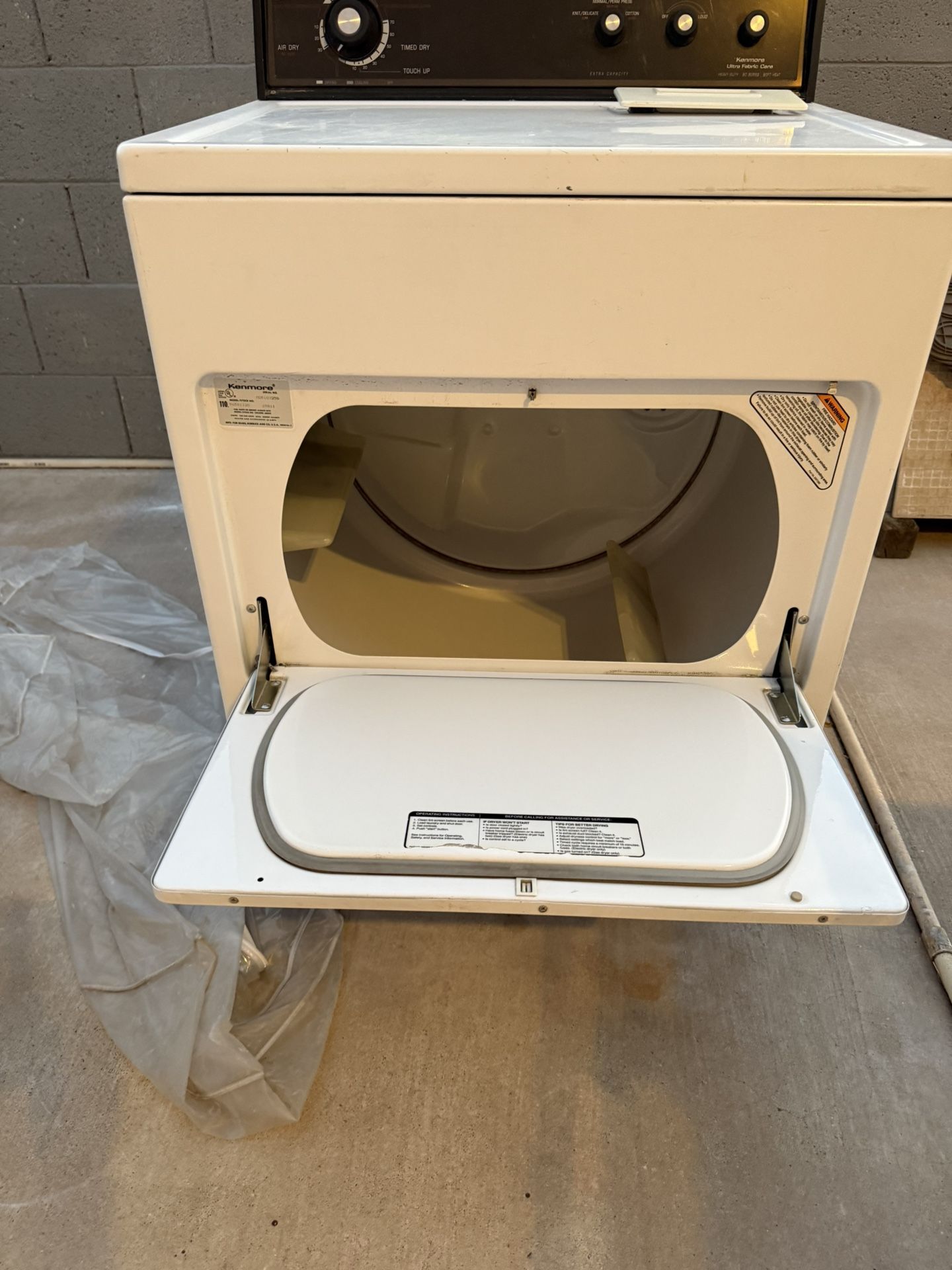 KENTMORE  ELECTRIC DRYER