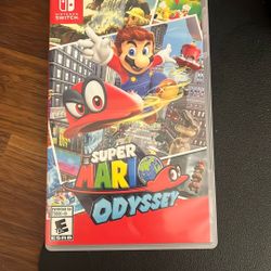 Mario Odyssey Switch