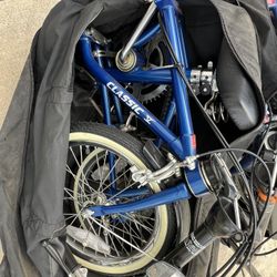 Dahon Folding Bike Classic Old School 16” Wheels.