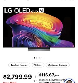 LG C6H Oled 77 Inch