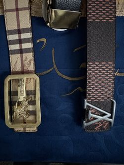 LV and Burberry Belt Brand New (One for 300)