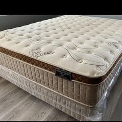 Ck Organic Cloud Edition Europillow Top 12inch Matres!!