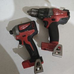 Milwaukee 18v Brushless Drill And Driver Set
