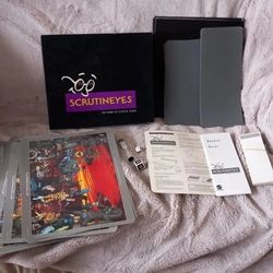 SCRUTINEYES Mattel 1992 The Game of Closer Looks Hursch CO. Complete Vintage 