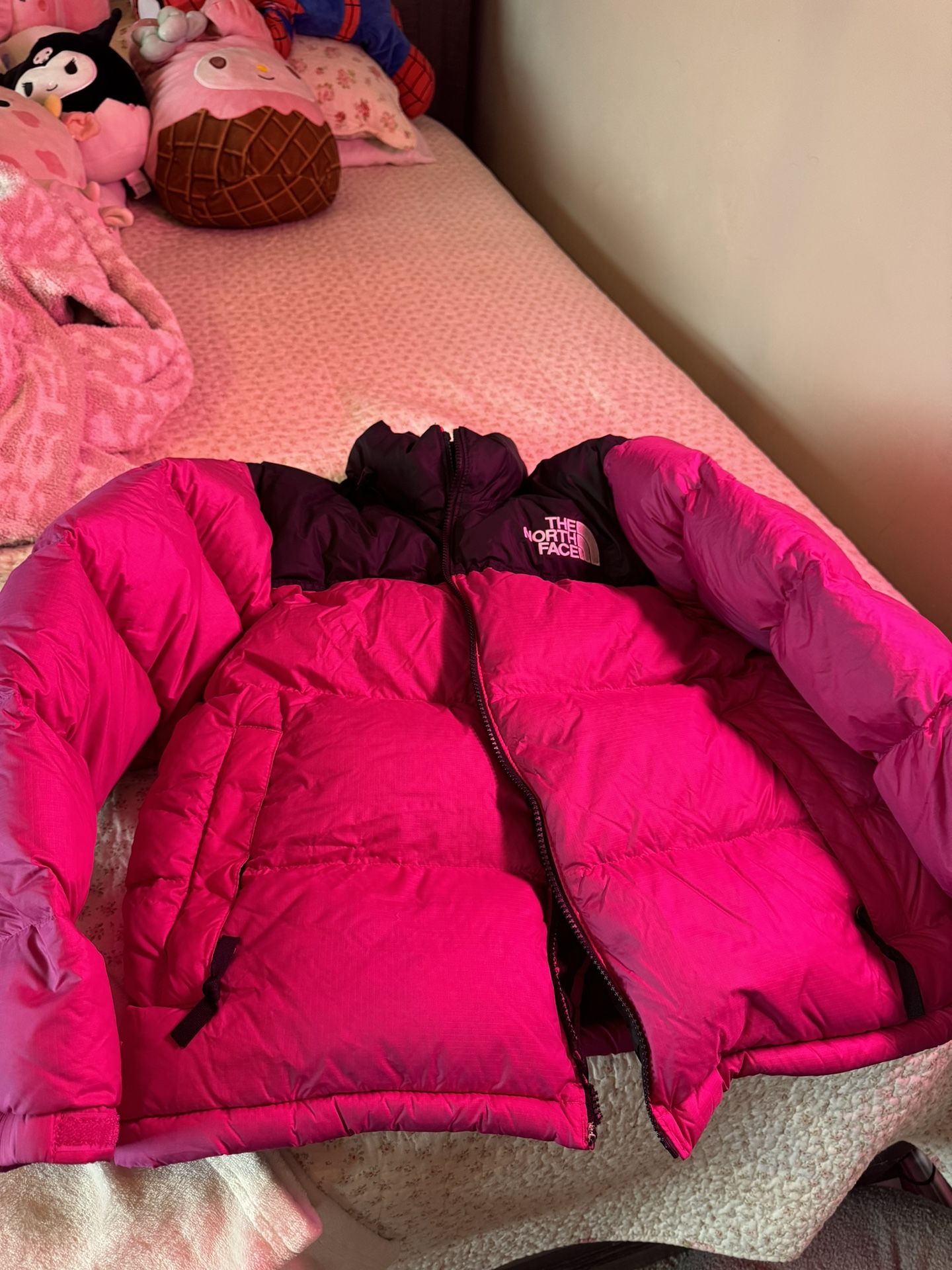 Pink North Face Women Jacket 700