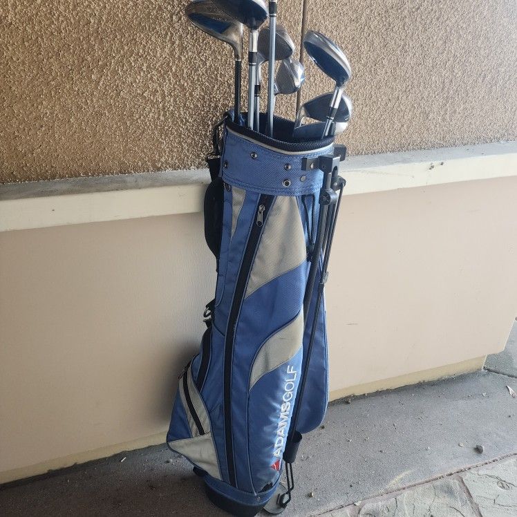 Golf Clubs Adams With Balls Tees Club Covers and See Pictures For Details