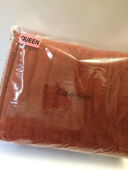 Calvin Klein Fleece Blanket (Queen)