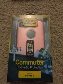 iPhone 7 Otter Box Commuter Case Powder Pink