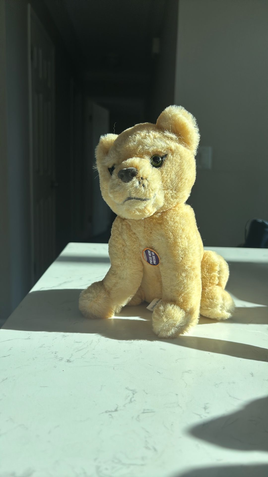 Disney The Lion King Talking NALA Stuffed Animal Plush 8"