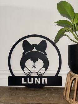 Custom Pet Name Wall Art