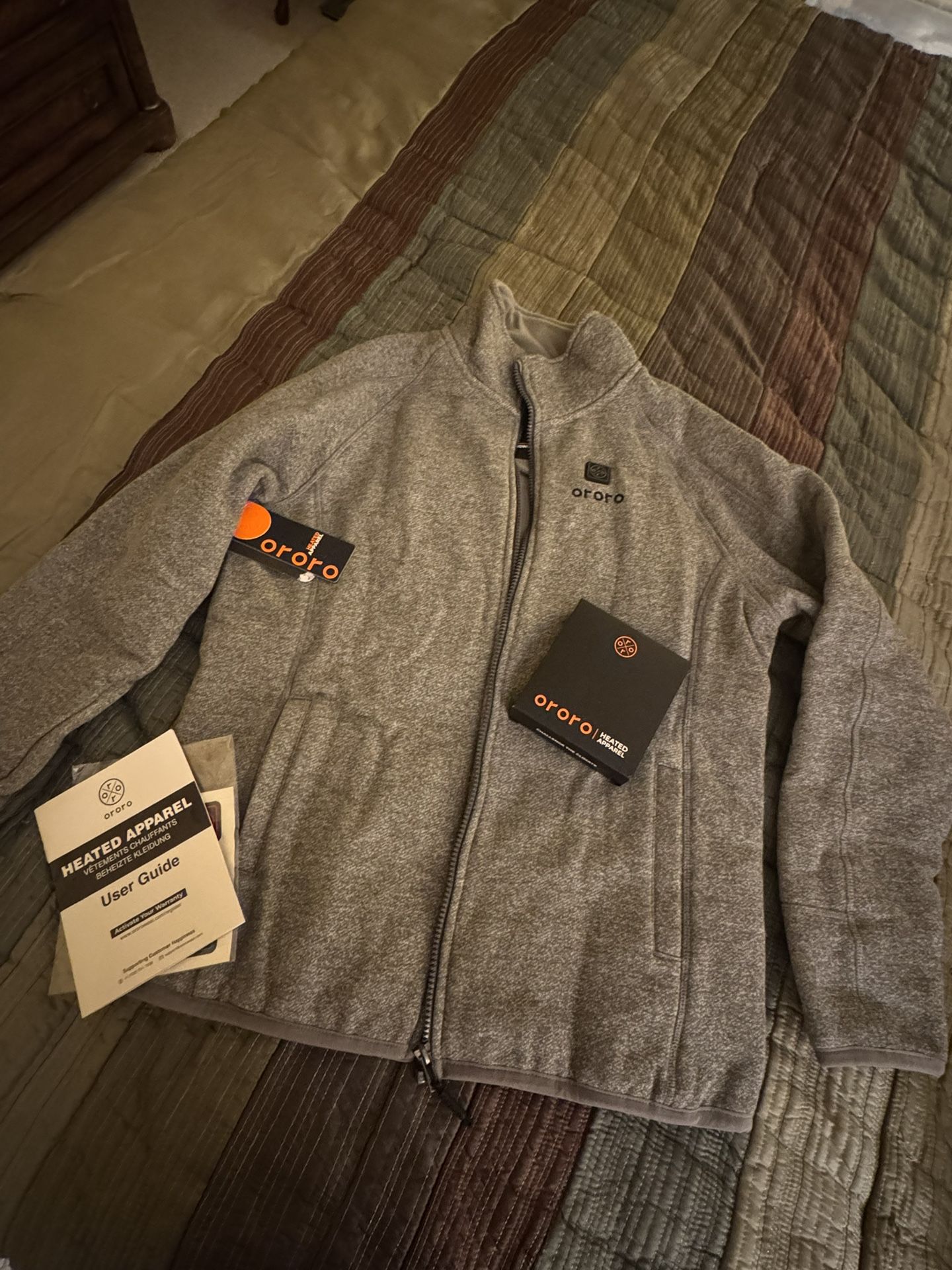 ORORO Heating Women Fleece Jacket S