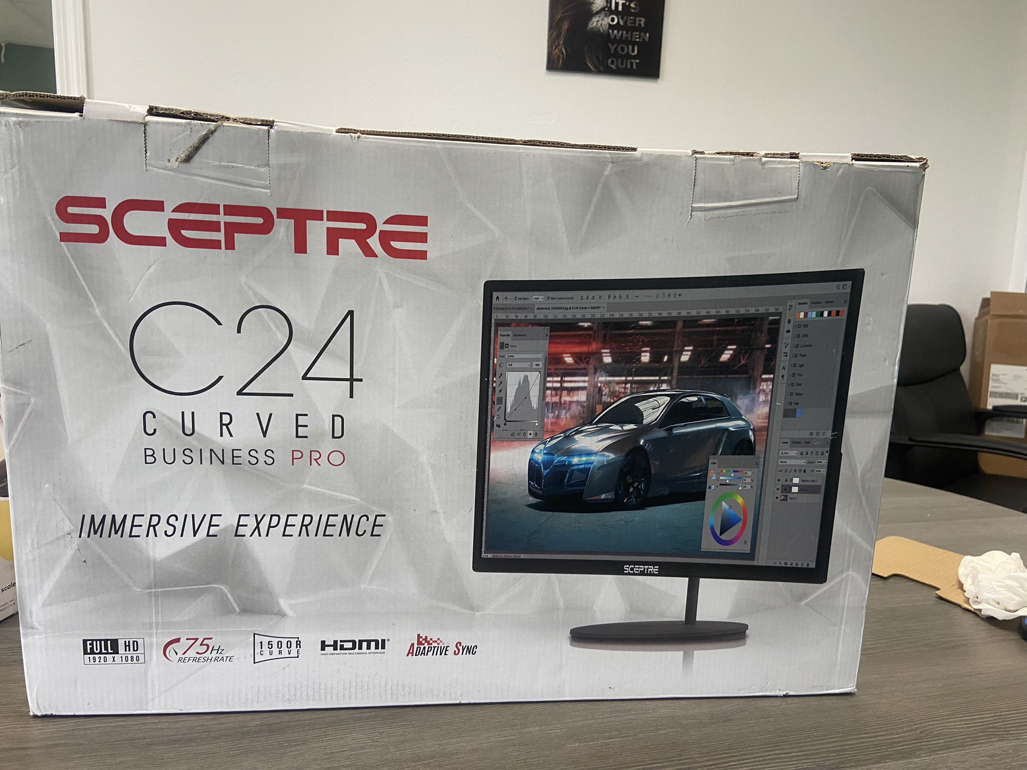 24inch 75hz Curved Monitor 