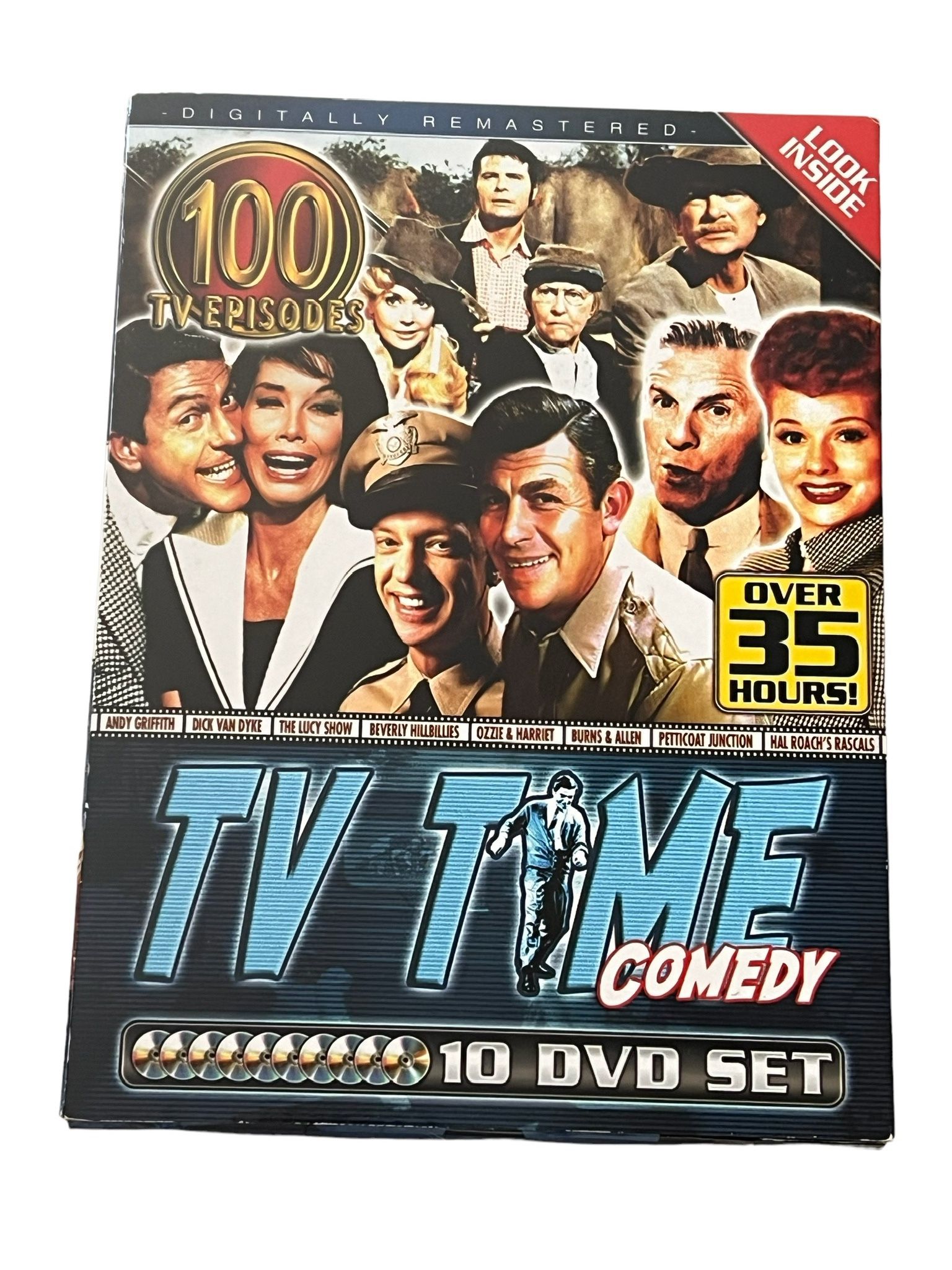 TV Time Comedy - 10 DVD Set (DVD, 2004, 10-Disc Set). TV Time Comedy 10 DVD Set Andy Griffith, Lucy, Beverly Hillbillies there are a 100 episodes he