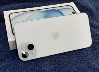 Apple iPhone 15 PLUS • Unlocked • blue
