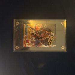 1996 Nba Topps Stars Star Refractor Michael Jordan