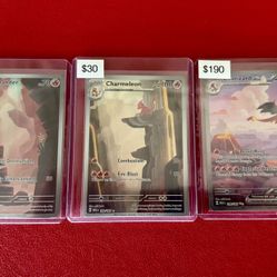 Pokemon TCG 151 Scarlet & Violet Charizard Evolution Line 
