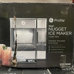 GE Profile Opal™ Nugget Ice Maker + Side Tank (Stainless Steel)