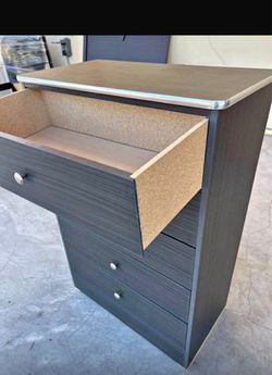 5 drawer dresser grey