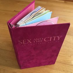 Sex and the City Pink Velvet Case Complete Season DVD *Please Read Ad*