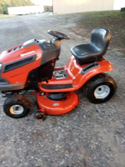 Husqvarna riding lawn mower