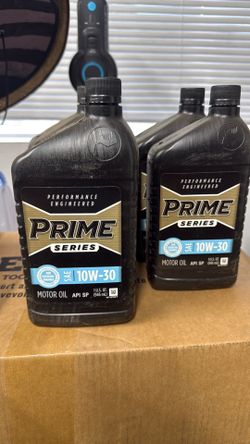 Prime series 10w-30 motor oil
